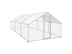 Outlet Monstershop Hühner Freilauf 4m x 6m x 2m