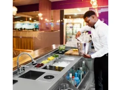 New Monstershop Modulare Deluxe-Cocktailbar-Station mit Eisbrunnen