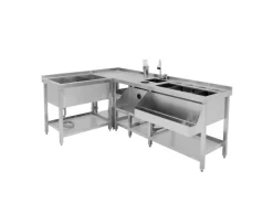 New Monstershop Modulare Deluxe-Cocktailbar-Station mit Eisbrunnen