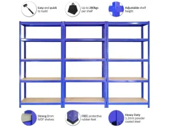 Monstershop Monster Racking T-Rax 90cm Lagerregal Blau