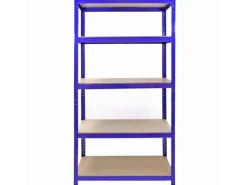 Monstershop Monster Racking T-Rax Eckregal & 4x 90cm Lagerregal Blau