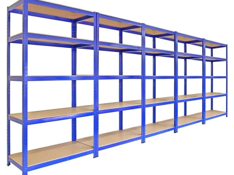 Sale Monstershop 5x Monster Racking T-Rax 90cm Lagerregal Blau mit Gratis Gummihammer