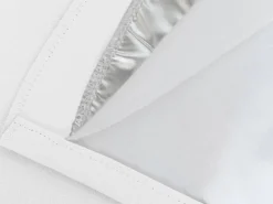 Moondream Lärmschutzvorhang mit Wärmeschutz Weiß 260 cm x 145 cm