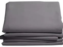 New Moondream Wärmeschutzvorhang mit Faltenband 260 cm x 145 cm Mittelgrau