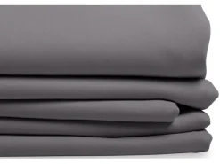 New Moondream Wärmeschutzvorhang mit Faltenband 260 cm x 145 cm Mittelgrau