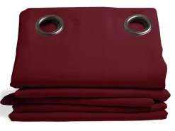 Hot Moondream Wärmeschutzvorhang rot 260 cm x 145 cm Granat