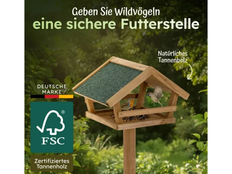 Hot Moorland VH3 Vogelhaus 37,5x27,5x101cm