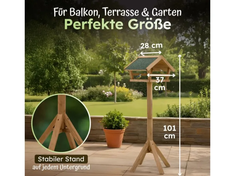 Hot Moorland VH3 Vogelhaus 37,5x27,5x101cm