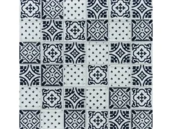 Sale Mosaik Glas Retro Indigo 30 cm x 30 cm