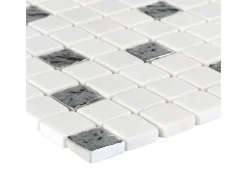 Mosaik Marmor Roma Silver 30 cm x 30 cm