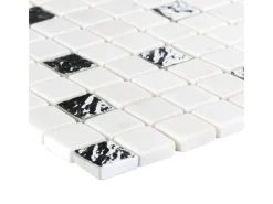 Mosaik Marmor Roma Silver 30 cm x 30 cm