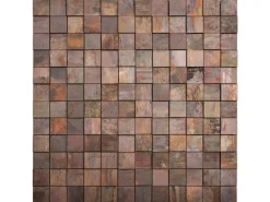 Mosaik Metall Kupfer 3D 30 cm x 30 cm