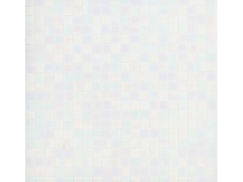 Mosaikmatte Glas Perlmutt Weiß 32,7 cm x 32,7 cm