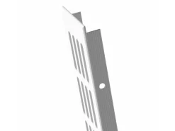 MS Beschläge Lüftungsgitter 60 x 600 mm Weiß RAL 9016