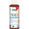 KREUL Mucki Bastelfarbe Braun 80 ml