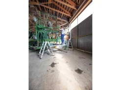 MUNK Klapptritt Beidseitig Begehbar Alu Natur 4 Stufen 2,99m AH