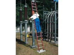 MUNK Kunststoff-Anlegeleiter 10 Sprossen