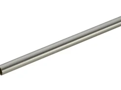 mydeco Gardinenstange für Ringe Edelstahl-Optik Ø 2 cm x 160 cm