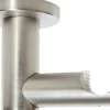 Outlet mydeco Gardinenstange-Deckenmontage Urban Edelstahl-Optik Ø 2 cm