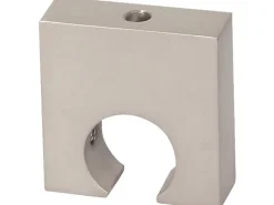 mydeco Gardinenstange-Deckenmontage Next Edelstahl-Optik Ø 1,6 cm