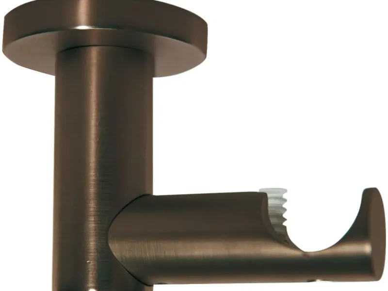 Discount mydeco Gardinenstange-Deckenmontage Urban Bronziert Ø 2,5 cm 1-läufig Bronze