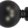 mydeco Gardinenstange-Endstück Home Schwarz Ø 2 cm