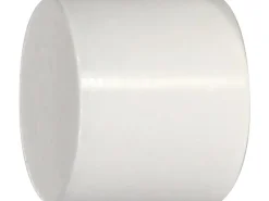 mydeco Gardinenstange-Endstück Cap Weiß Ø 2 cm