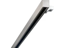 mydeco Gardinenstangen-Set Smart 1-läufig für Gleiter 200 cm inkl. Deckenbefesti