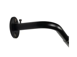 Hot mydeco Gardinenstange-Set day & night ausziehbar Schwarz 120-210cm