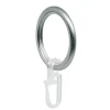 Outlet mydeco Rundringe 20 Stk. Ø40mm passend zu Gardinenstangen Ø20mm Edelstahl-Optik