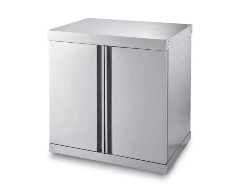 New MyOutDoorKitchen Modul mit Schrank Stainless Collection