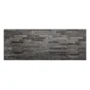 MySpotti Küchenrückwand Profix Cucina Black Bricks 160 x 60 cm Steingrau