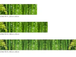 Myspotti Küchenrückwandfolie Bambus Selbstklebend 280 cm x 60 cm