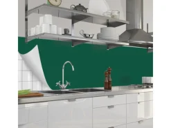 Myspotti Küchenrückwandfolie Patinagrün Selbstklebend 280 cm x 60 cm