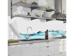 Myspotti Küchenrückwandfolie Wasser Selbstklebend 280 cm x 60 cm