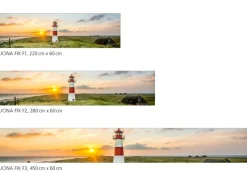 Outlet Myspotti Küchenrückwandfolie Leuchtturm Sylt Selbstklebend 220 cm x 60 cm