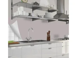 Myspotti Küchenrückwandfolie Telegrau 4 Selbstklebend 280 cm x 60 cm