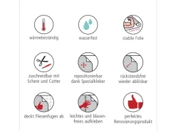 New Myspotti Küchenrückwandfolie Korn Selbstklebend 280 cm x 60 cm