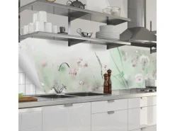 Outlet Myspotti Küchenrückwandfolie Wildblumen Selbstklebend 450 cm x 60 cm