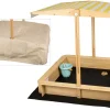 Clearance needs&wants Holz Sandkasten mit Dach Sunplaya4