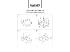Clearance needs&wants Holz Sandkasten mit Dach Sunplaya4