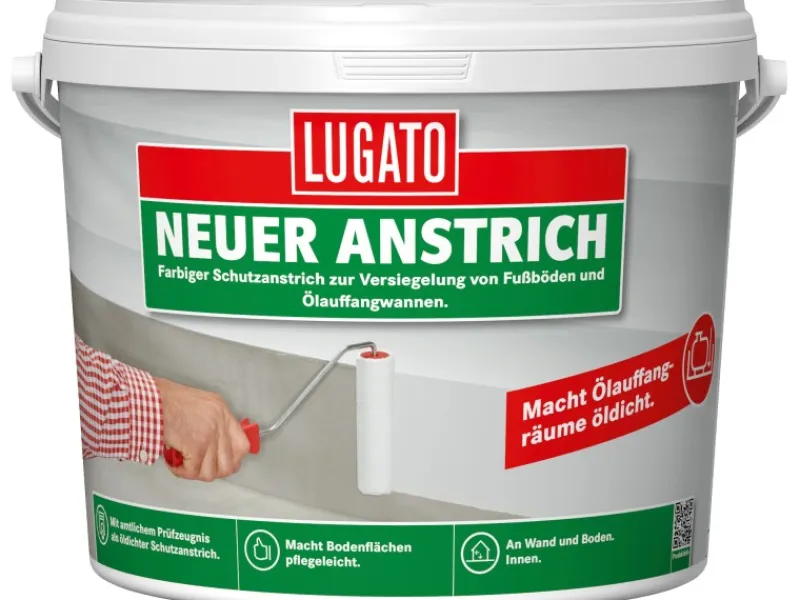 New Lugato Neuer Anstrich 2,5 l Lichtgrau