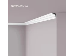 NOEL & MARQUET NMC A2 NOMASTYL Eckleiste Zierleiste Stuckleiste 2 m 200 cm x 5 cm x 5 cm Weiß