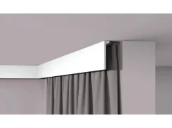 NOEL & MARQUET NMC CF2 WALLSTYL Abdeckleiste Zierleiste Sockelleiste Stuckleiste 2 m 200 cm x 2,2 cm x 11 cm Weiß