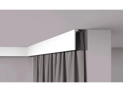 NOEL & MARQUET NMC CF2S WALLSTYL Abdeckleiste Zierleiste Sockelleiste Stuckleiste 2 m 200 cm x 2,2 cm x 11 cm Weiß