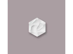 NOEL & MARQUET NMC CORAL ARSTYL 3D Wandpaneel Wandpaneel Zierelement 38 cm x 32,9 cm x 2,5 cm Weiß