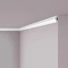 Clearance NOEL & MARQUET NMC I NOMASTYL Eckleiste Zierleiste Stuckleiste 2 m 200 cm x 1,6 cm x 3,8 cm Weiß