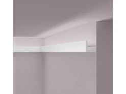 NOEL & MARQUET NMC IL5 ARSTYL Eckleiste Zierleiste Stuckleiste für Indirekte Beleuchtung 2 m 200 cm x 5 cm x 5 cm Weiß