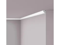 NOEL & MARQUET NMC QR NOMASTYL Eckleiste Zierleiste Stuckleiste 2 m 200 cm x 2,1 cm x 2,1 cm Weiß