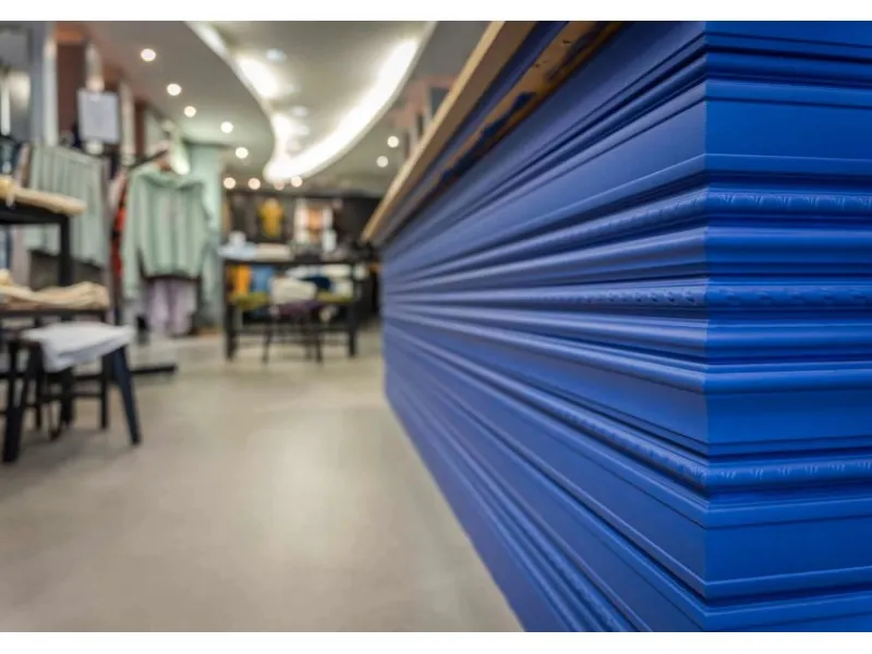 NOEL & MARQUET NMC WO1 WALLSTYL Wand- und Friesleiste Zierleiste Stuckleiste 2 m 200 cm x 1,8 cm x 3,8 cm Weiß